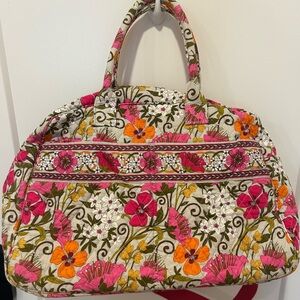 Vera Bradley Floral Patterned Women's Weekender Bag